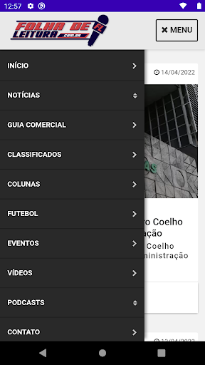 Folha de Leitura Screen 3