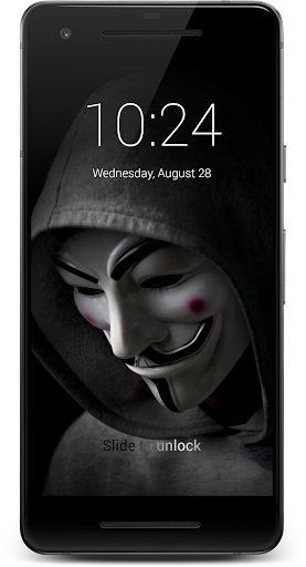 Anonymous HD Lock Screen