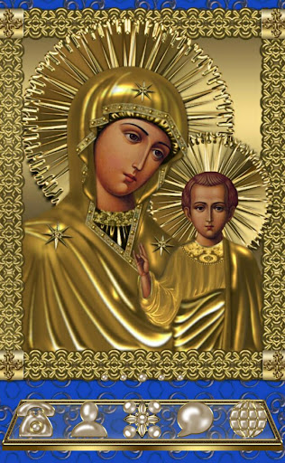 Virgin Mary Go Launcher theme Screen 3