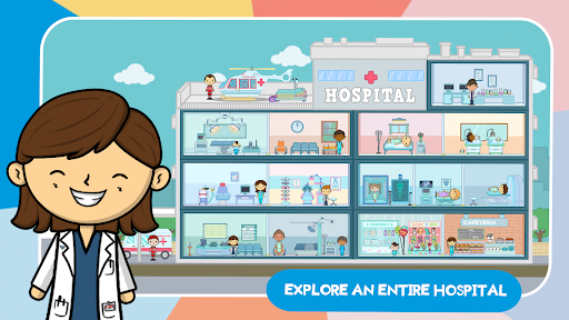 Lila's World:Dr Hospital Games screenshot