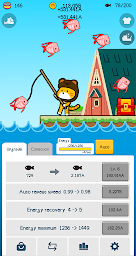 Cat Fishing Idle Clicker games