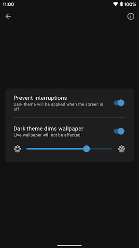 Dal - auto dark theme Screen 2