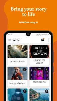 Campfire – Write Your Book screenshot 1