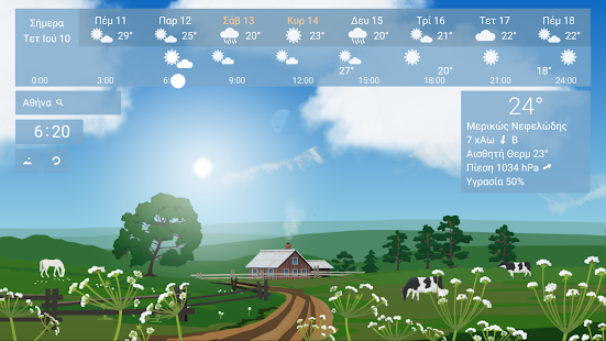 YoWindow Pogoda - Nieograniczony zrzut ekranu