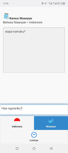Kamus Bahasa Dayak Maanyan Screen 2