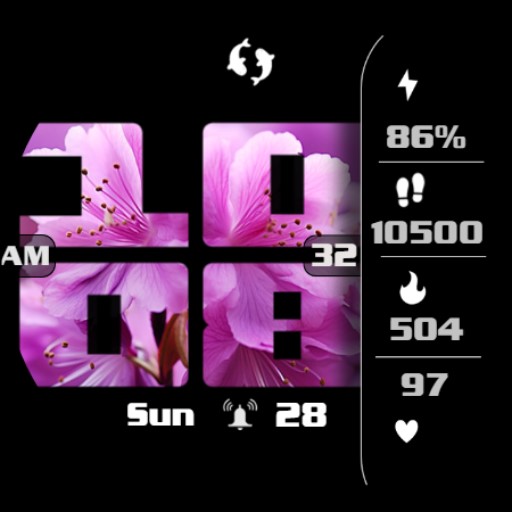 Spring Vibes BOLD Magic Nature logo