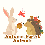 Cover Image of Download Autumn Forest Animals Theme  APK