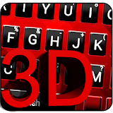Red Black 3D Theme Keyboard icon