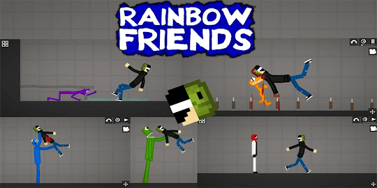 Rainbow friends Mod for melon