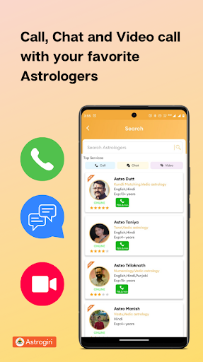 Astrogiri - Online Astrology Screen 2