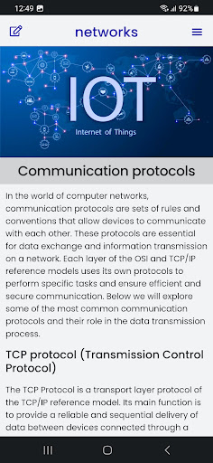 Computer Networks Course