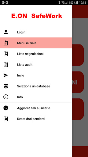 Android application E-On SafeWork screenshort