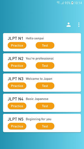 JLPT Test - Japanese Test (N5-N1) 4.3.1 screenshots 1