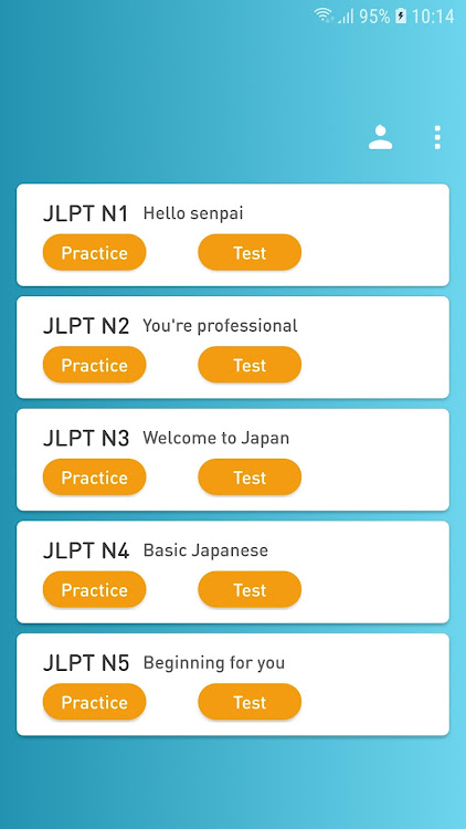 JLPT Test: N5 - N1 - 4.3.6 - (Android)