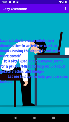 Android application lazy overcome screenshort