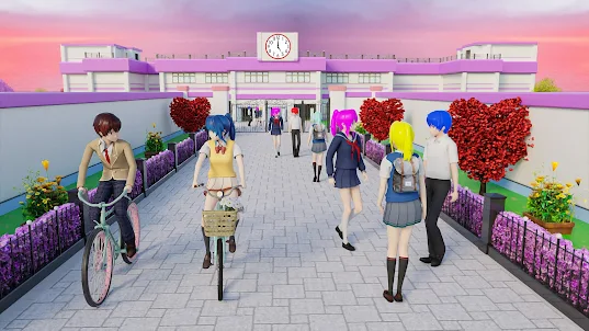 Anime High School Love Story