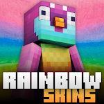 Cover Image of Download Rainbow Skins For Minecraft  APK
