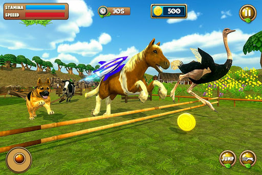 Animal Running Game 3d Offline