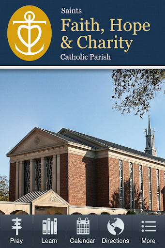 Android application Faith, Hope & Charity Church screenshort