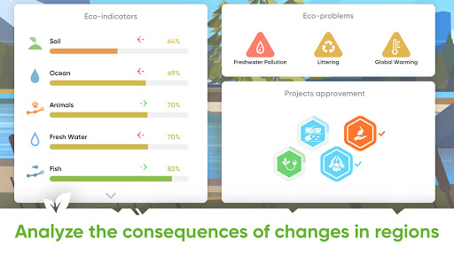 Save Earth.Offline ecology strategy learning game screenshots 3