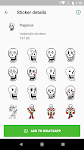 screenshot of UNDERTALE WhatsApp Stickers