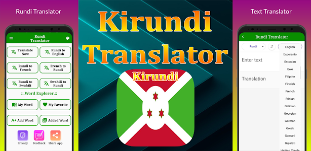 Kirundi Translator Unknown