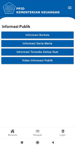 PPID Kementerian Keuangan Screen 3