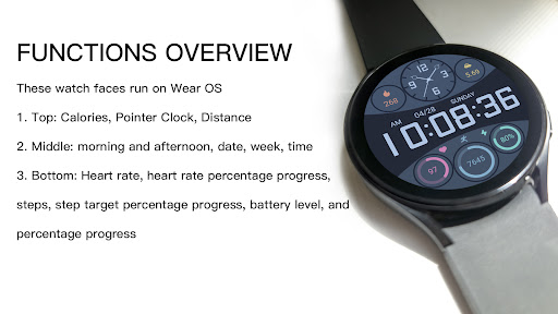 Blue Color Layer For Wear OS screenshot 0