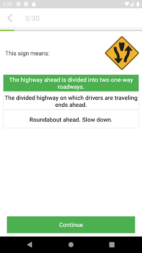 Dmv Practice Test Mississippi Screen 3