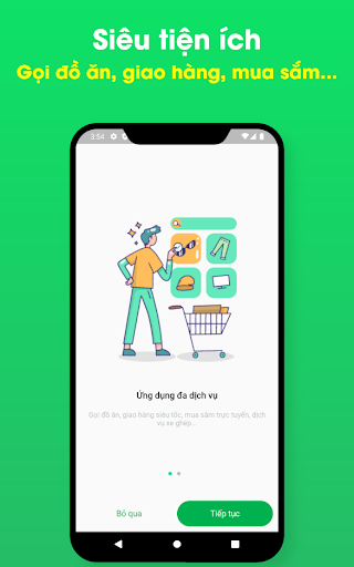 Android application Fastnow - Đồ ăn và giao hàng screenshort