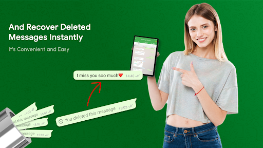 Screenshot of Deleted Messages Recovery App