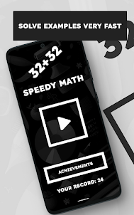 Speedy math