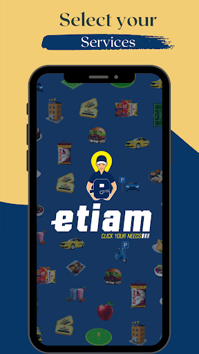 Android application ETIAM Market Place screenshort