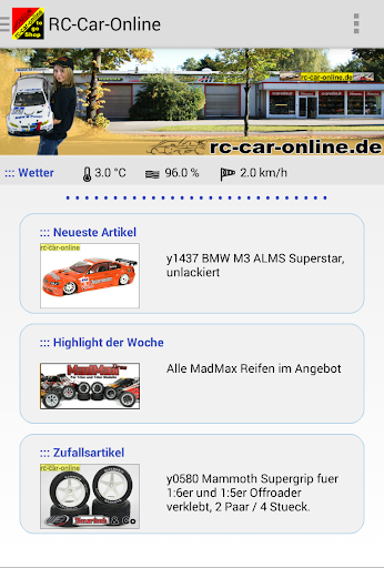 Android application rc-car-online screenshort