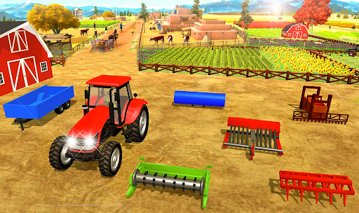Android application Farming Tractor Simulator Real screenshort