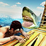 Angry Whale Shark Hunter - Raft Survival Mission icon