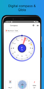 Digital Compass & Qibla screenshots 1