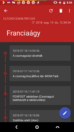 Rókaposta (Foxpost cs. követő) Screen 3