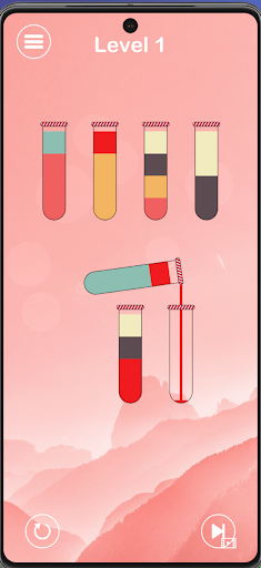 Water Color Puzzle Game Screen 2
