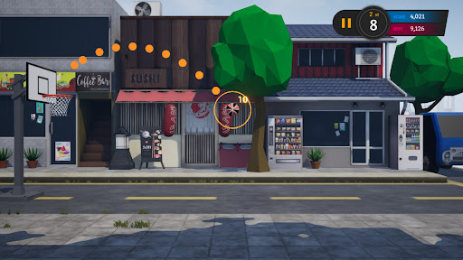 3D Basketball Shoot Screen 2