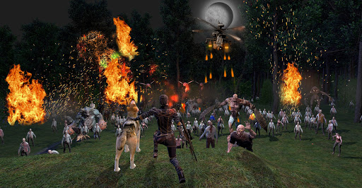 Scary Zombie Hunting Games 3D Screen 3