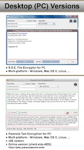 SSE - File & Text Encryption Screenshot