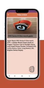 IWO Series 8 Ultra watch guide
