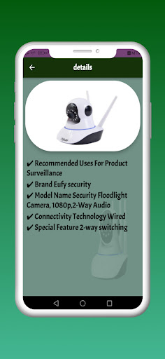 Android application V380 Pro Wifi Camera Guide screenshort