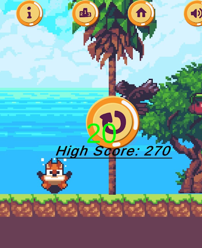 Android application Furry Fox Blaze Ball screenshort