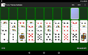 Forty Thieves Solitaire by NRS Magic LTD Screenshot