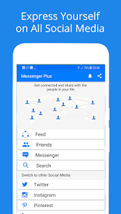 Free Messages, Video, Chat,Text for Messenger Plus For PC installation