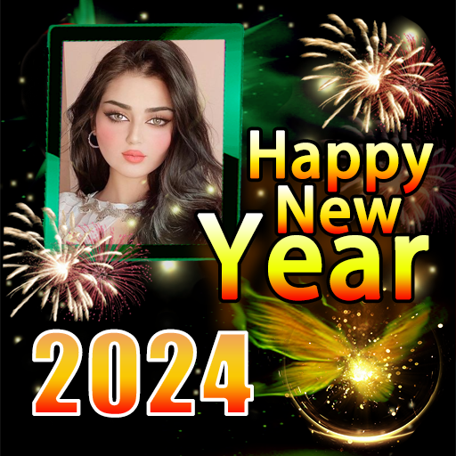 New Year 2024 Photo Frame  Icon