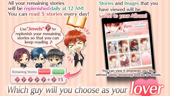 Princess Closet : Otome games free dating sim Screenshot