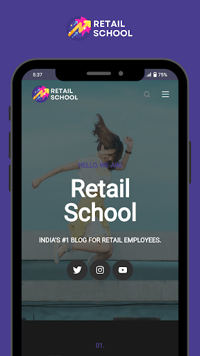 Android application Retail School - Grow in Retail screenshort